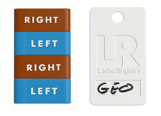 Left Or Rightio 4-Pack: Pickleball Score Side Rings