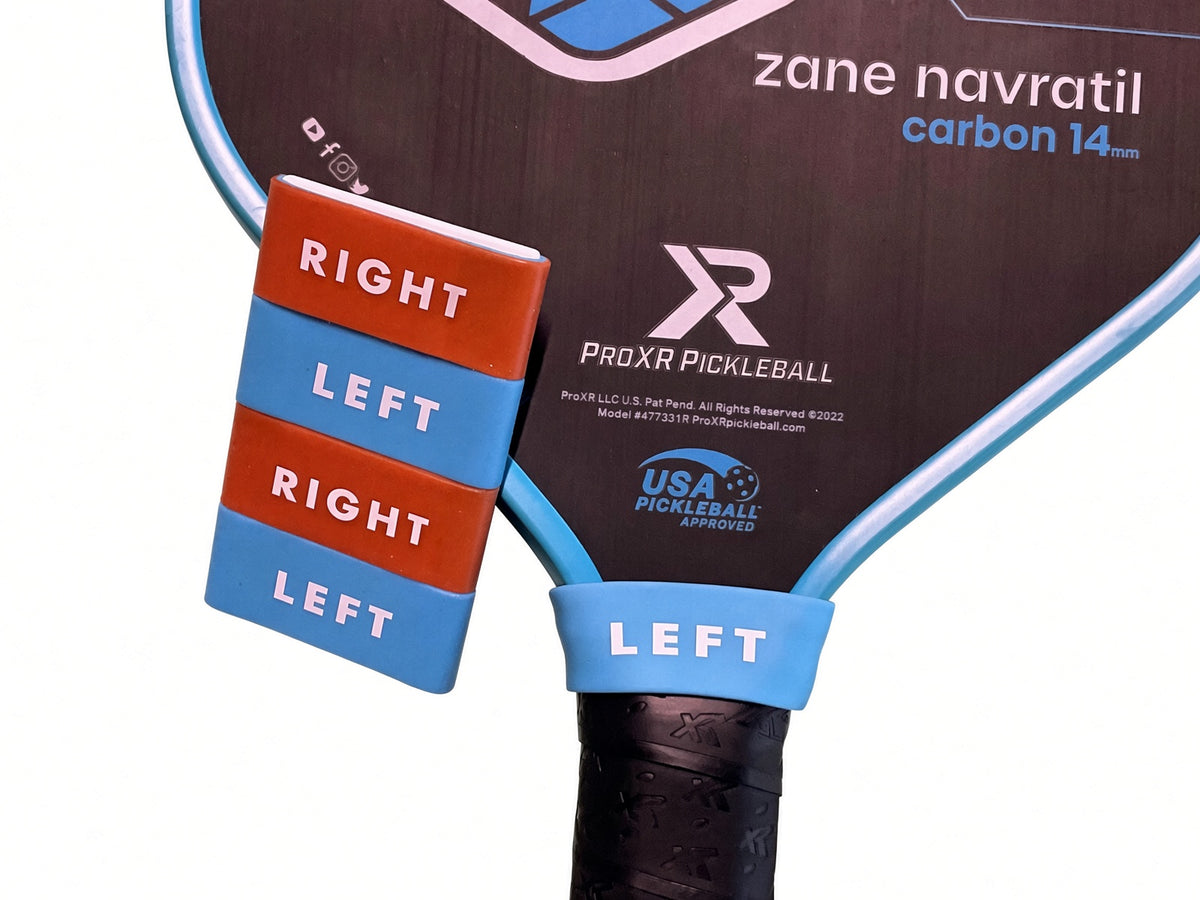 Left Or Rightio 4-Pack: Pickleball Score Side Rings